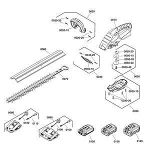 Part Location Diagram of 1697083 Murray Charger, 18v, 3a